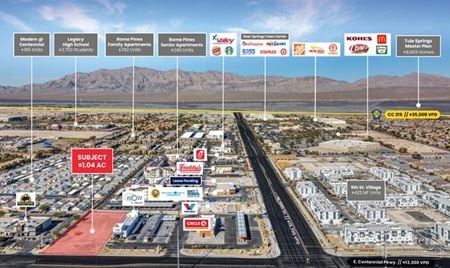 Retail space for Sale at NWC Centennial Pkwy. & N 5th St. in North Las Vegas