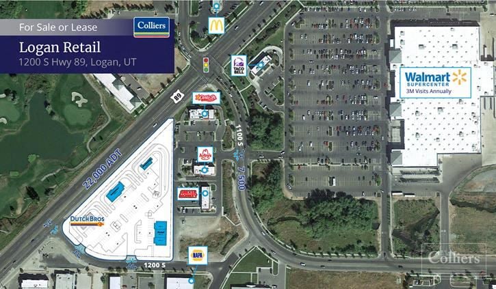 Retail space for Rent at 1200 S Hwy 89 1200 S Hwy 89 in Logan