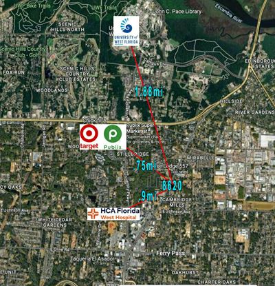 1.12 AC For Sale between UWF & HCA Hospital