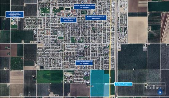 Approx. 89.67 Acres of Residential Land | Wasco, CA
