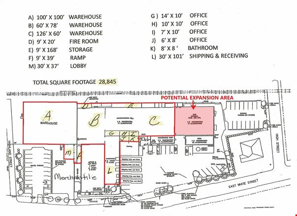 Recently Renovated Industrial Building for Sale; Partially Leased