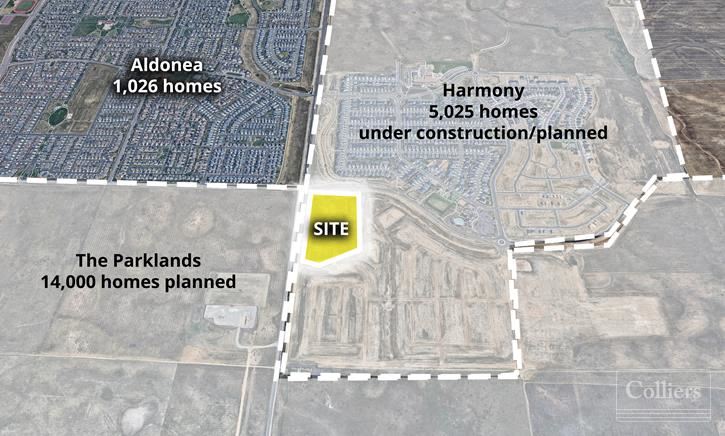 SEC Alameda & Powhaton Retail Land