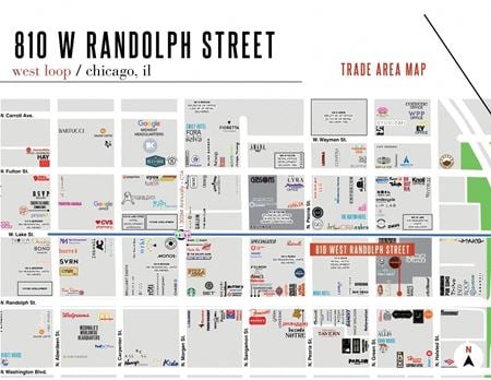 Retail space for Rent at 810 W Randolph Street in Chicago