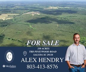 +/- 323 Acre Wooded Tract - Saluda County SC