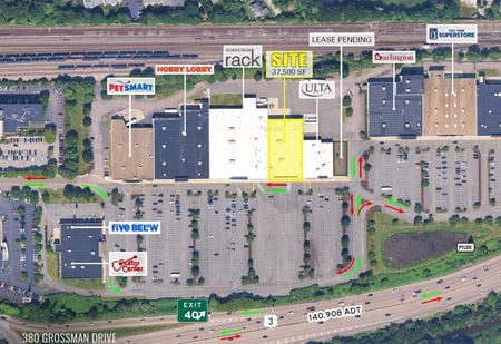 Retail space for Rent at 380 Grossman Drive in Braintree