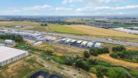 Industrial Warehouse With Yard
