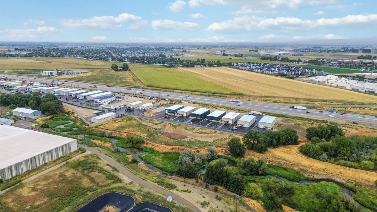 Industrial Warehouse With Yard