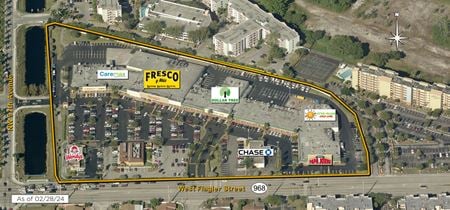 Retail space for Rent at 9565 W Flagler St in Miami