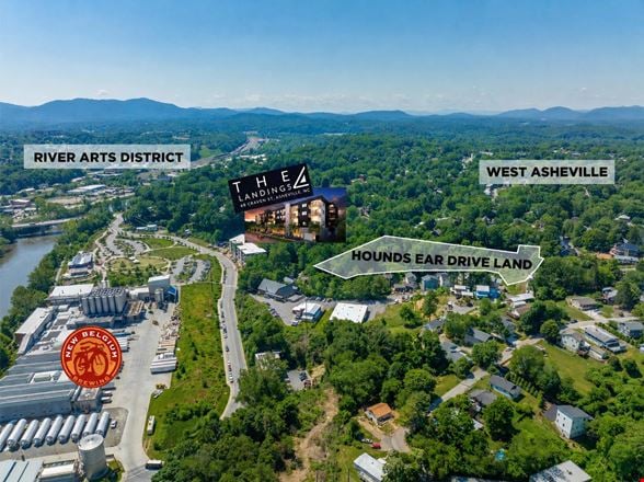 West Asheville / Overlooking River Arts District Land for Multi-Family Development