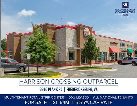 Retail space for Sale at 5635 Plank Rd in Fredericksburg