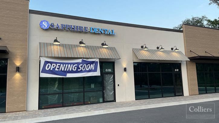 New Retail Center for Lease in North St. Augustine