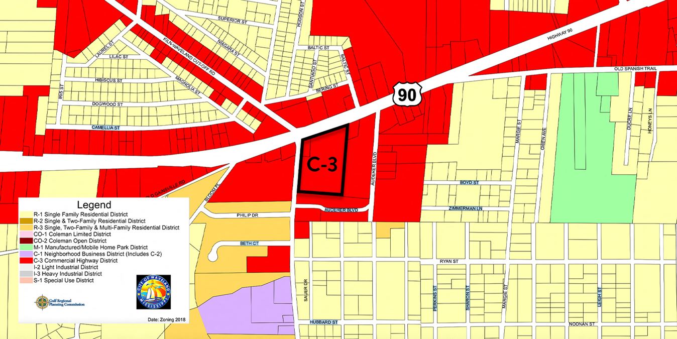 HARD CORNER @ SIGNALIZED LIGHT WITH +/-7 ACRES