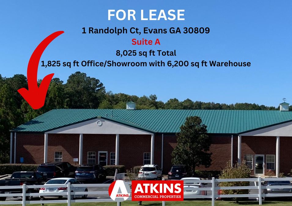 Class A Office / Warehouse / Showroom in Columbia County