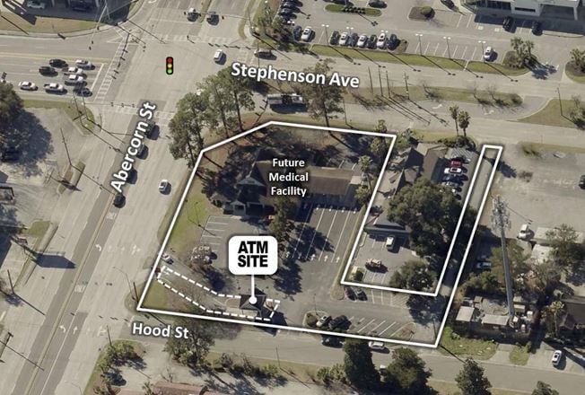 Free-Standing Drive-Thru ATM on Abercorn | For Lease