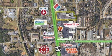 Retail space for Rent at 11370 Highway 49 in Gulfport
