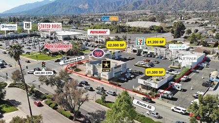 Retail space for Rent at 857 West Route 66 in Glendora