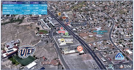 Photo of commercial space at 3500 N Mesa St in El Paso
