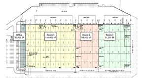 344,400± SF Industrial Building with 9± AC of Outside Storage for Lease