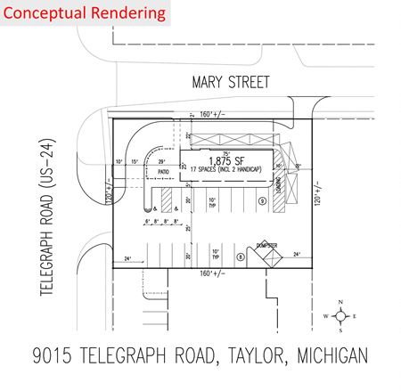 Photo of commercial space at 9015 Telegraph Road in Taylor