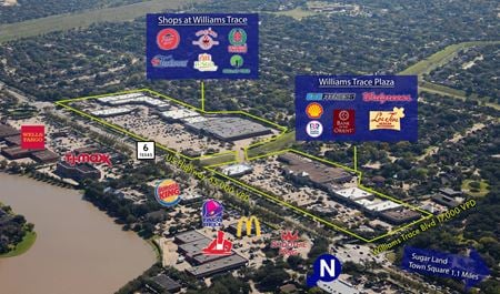 Retail space for Rent at 3300 - 3388 US Highway 6 in Sugar Land