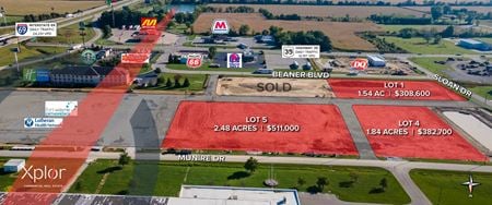 VacantLand space for Sale at I-69 & Hwy 35 in Gas City
