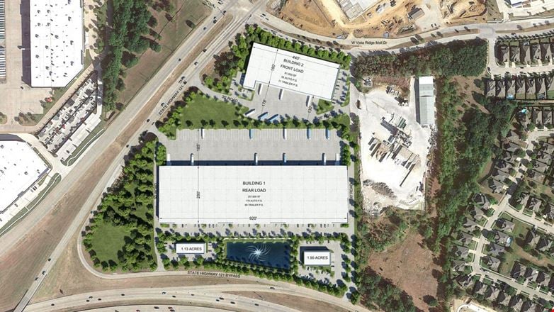Industrial space for Rent at 500 W Vista Ridge Mall Drive in Lewisville