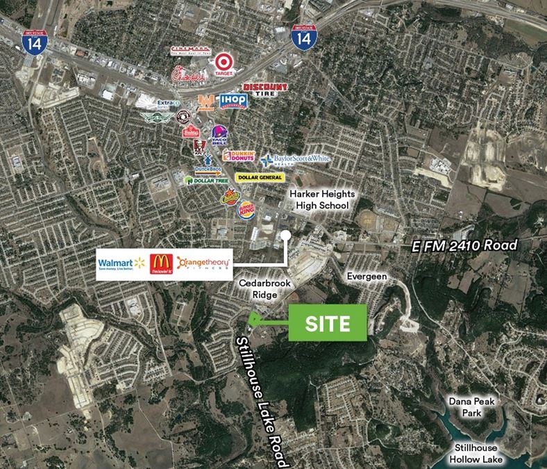 4.85 AC on Stillhouse Lake Road Stillhouse Lake Road , Harker Heights