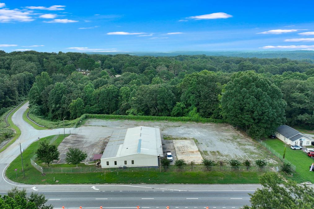 Industrial Building + Outside Storage