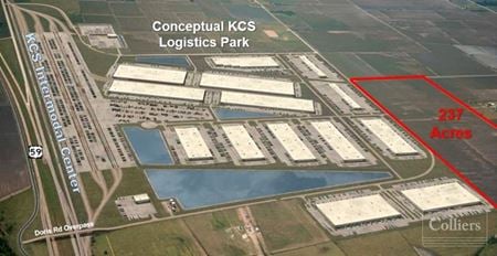 Sold | 237 Acres Adjoining Future KCS Intermodal Logistics Park - Beasley