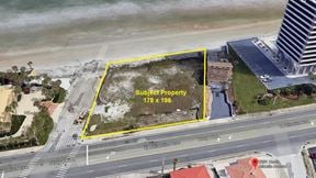 Daytona Beachfront Land-0.8 Acres-180' Oceanfront