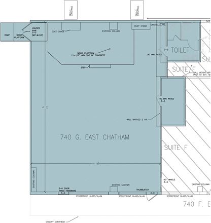 740 E Chatham St.