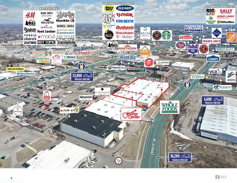 Kentwood, MI Whole Foods & Guitar Center 2897 Radcliff Avenue SE