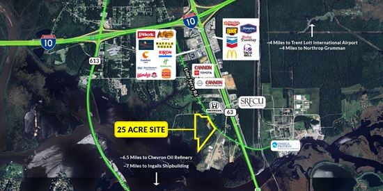 25 Industrial Acre Development Opportunity off Hwy 63