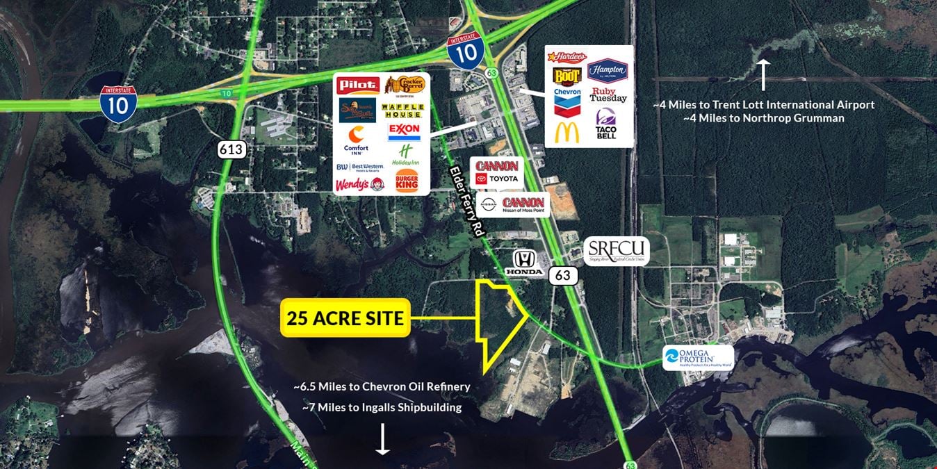 25 Industrial Acre Development Opportunity off Hwy 63