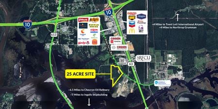 Photo of commercial space at Elder Ferry Rd in Moss Point