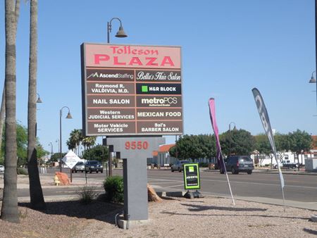 Retail space for Rent at 9550 W Van Buren Street in Tolleson