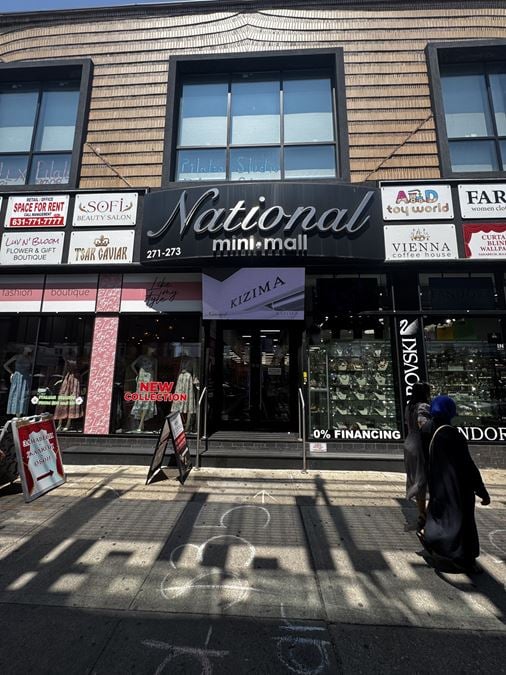 10,000 SF | 271-273 Brighton Beach Avenue | Retail Space with High Ceilings for Lease