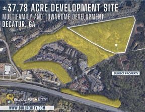 ±37.78 Acres | Multifamily and Townhome Development Site