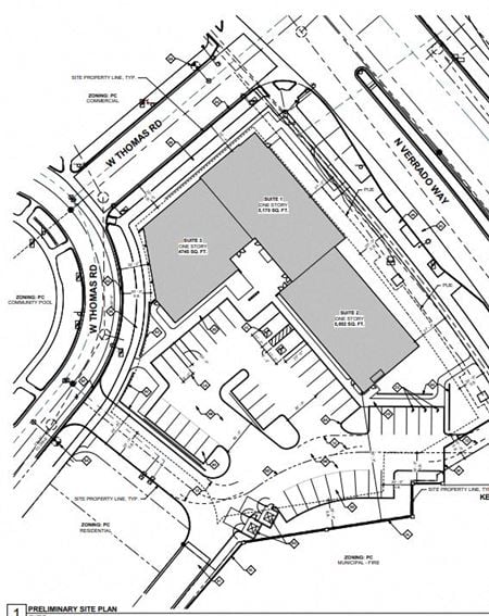 Office space for Rent at SWC Thomas Rd and Verrado Way in Buckeye