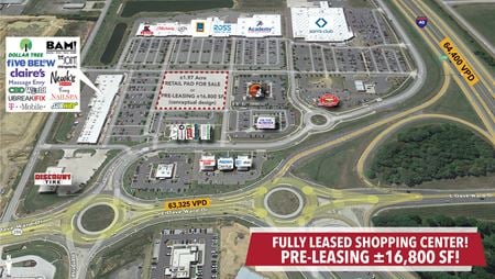 Photo of commercial space at I-40 and Dave Ward Dr in Conway