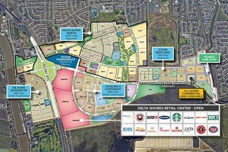 VacantLand space for Sale at Delta Shores in Sacramento