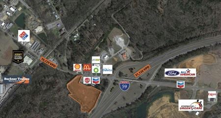 VacantLand space for Sale at Exit 154 I-59 - Marietta Rd in Springville