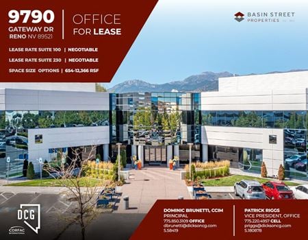 Office space for Rent at 9790 Gateway Dr in Reno