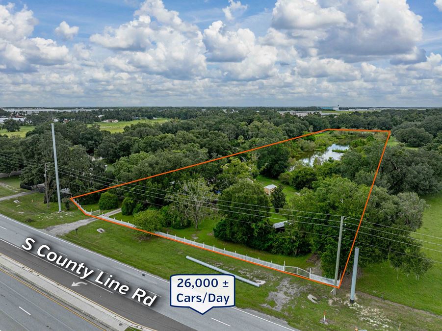 County Line Rd & Drane Field Rd, Lakeland, FL - 8 Acres Zoned BPC-2