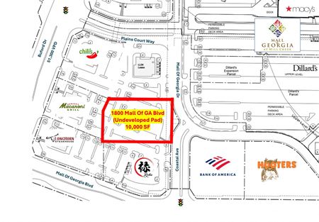 Photo of commercial space at 1870 Mall of Georgia Blvd in Buford
