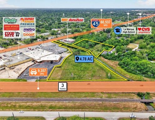 REIT Sale | 4.78 Acre Commercial Site | Billboard Income | Houston MSA