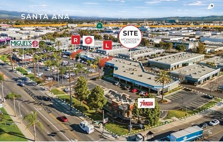 Retail space for Rent at 1700-1766 East McFadden Avenue in Santa Ana