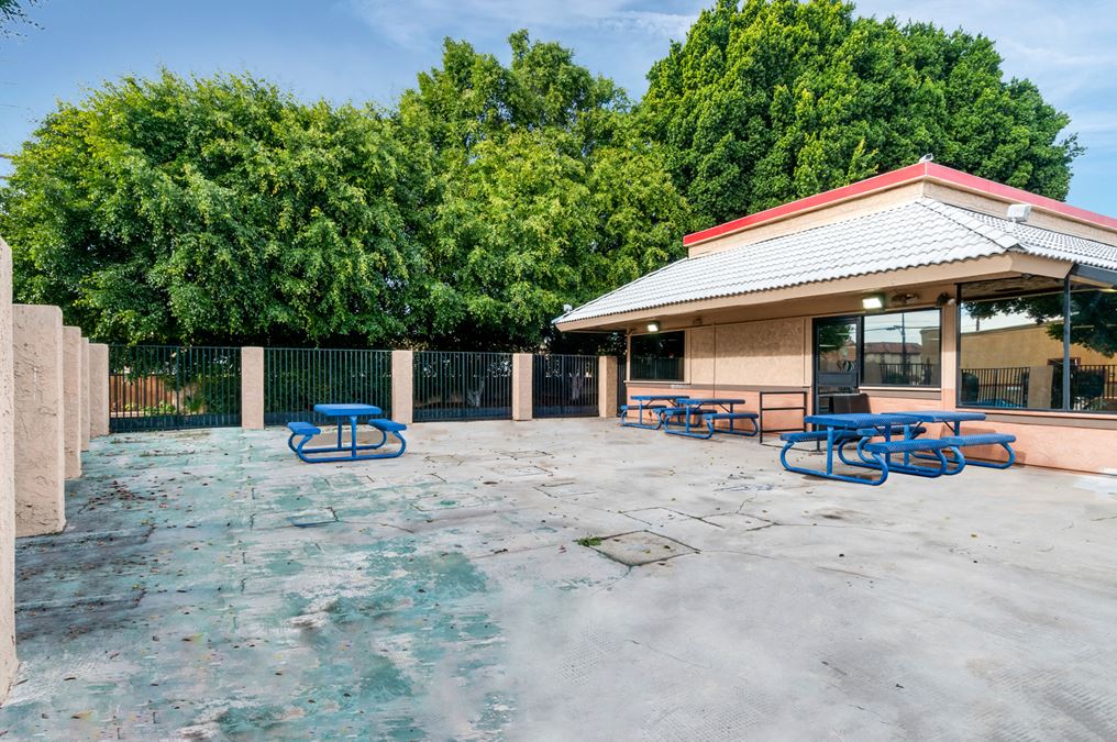 Drive-Thru Restaurant with Patio