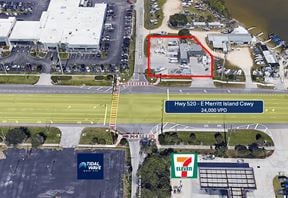 Retail Lighted Corner - E Merritt Island Cswy