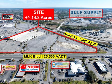 Retail space for Rent at 733 U.S. 231 in Panama City
